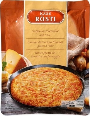 Rösti au fromage - Produit