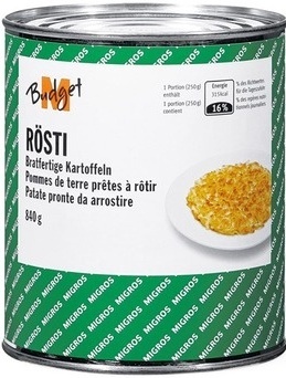 Rösti - Produit
