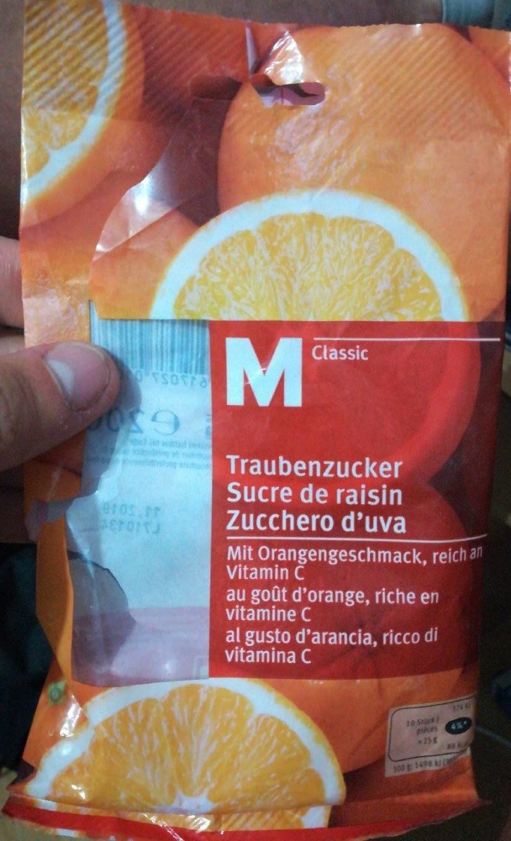 Traubenzucker, Orangensaftpulver - Produit