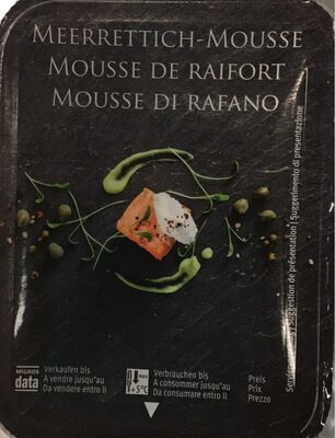 Meerrettich-Mousse - Product - fr