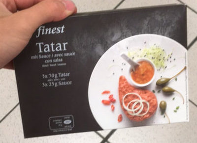 Tartar mit Sauce - Prodotto - fr