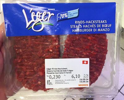 Steak hache - Prodotto - fr