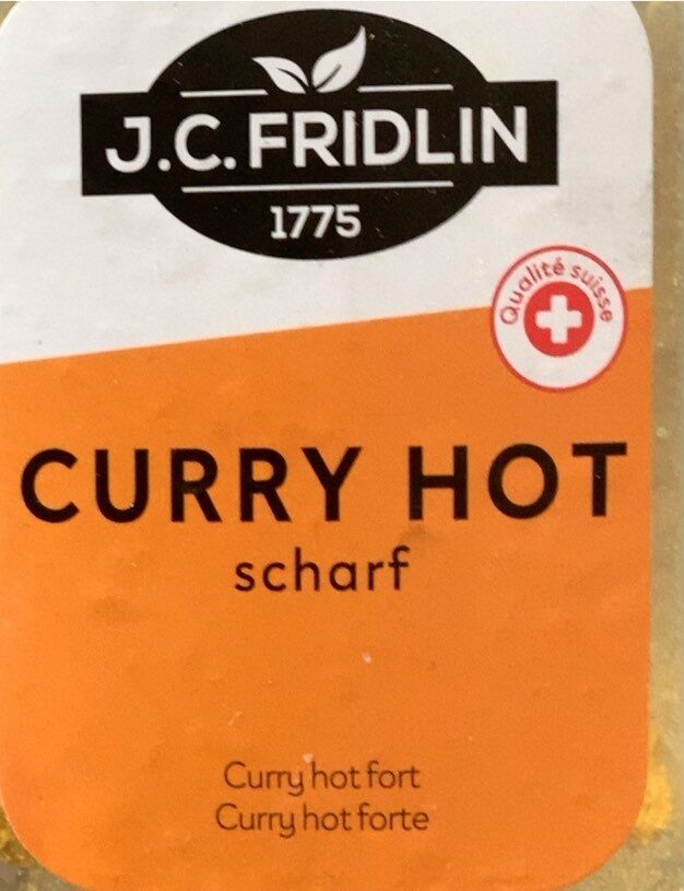 Curry hot - Product - fr