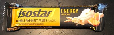 Barres Isostar High Energy Multi-fruits 40GR. - Prodotto - de