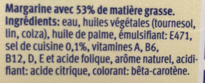 Margarine - Zutaten - fr