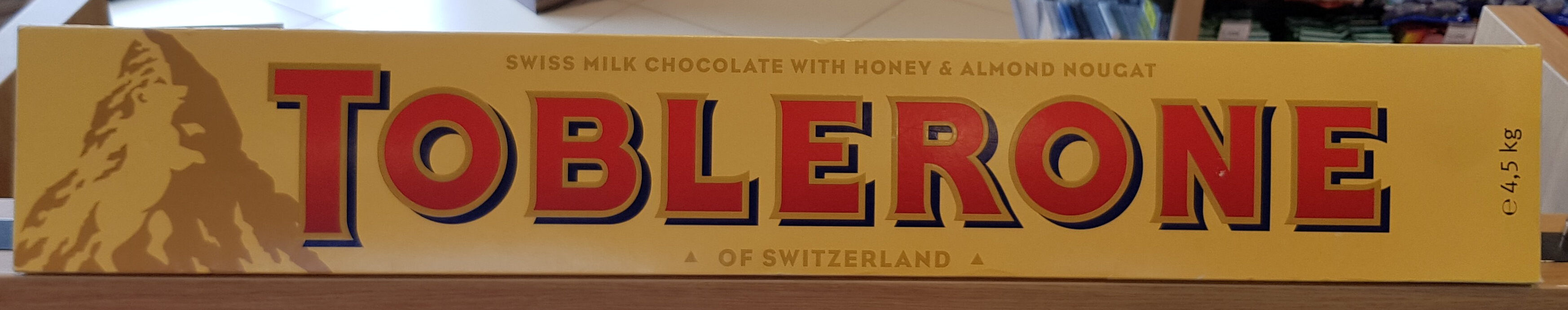 Toblerone chocolate bar milk - Product