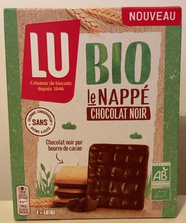 Le nappé chocolat noir - Produit