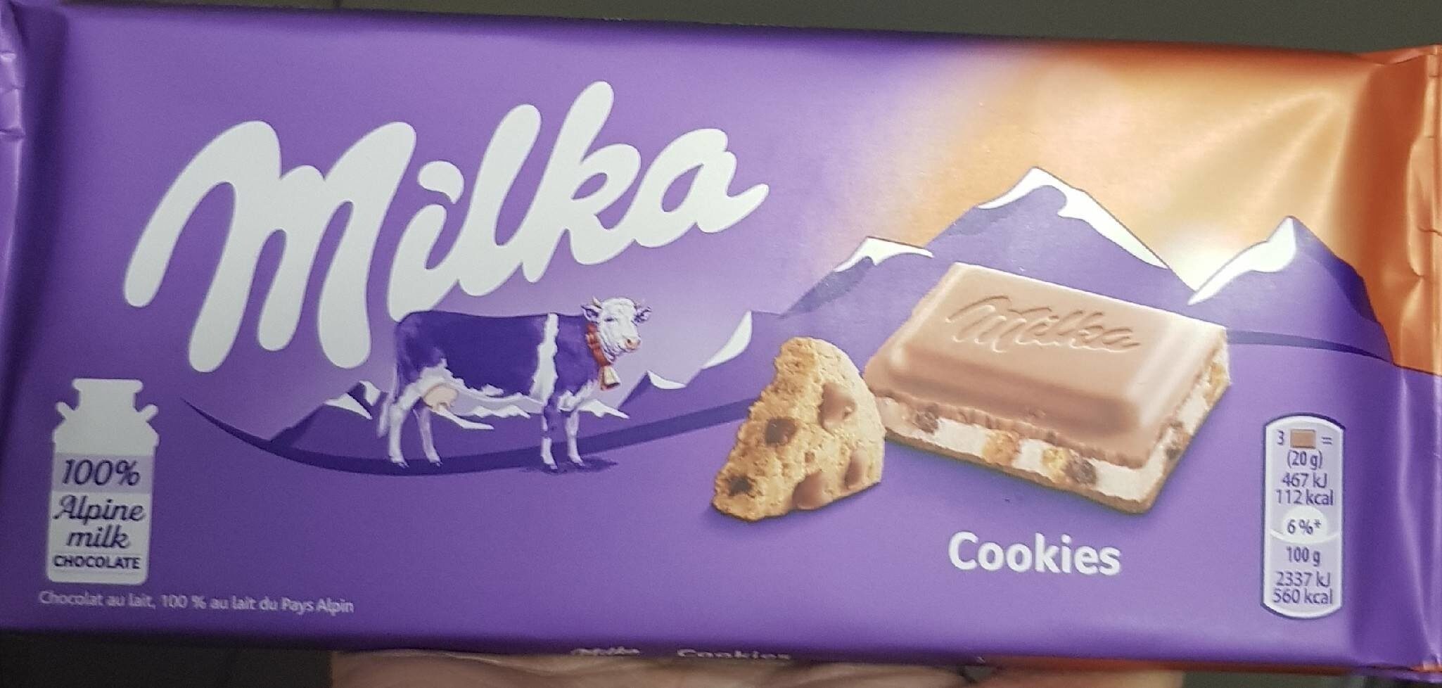 Milka cookies - Produit