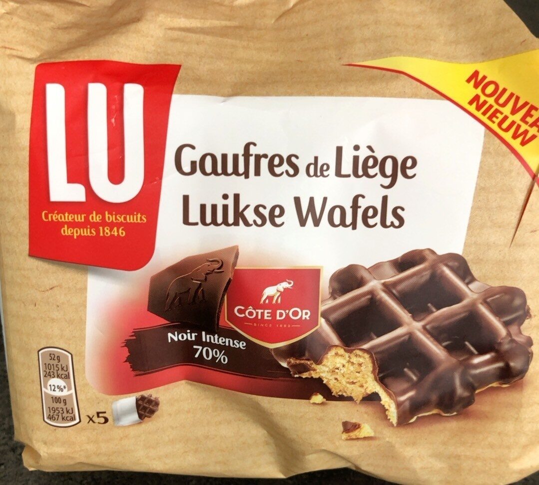 Gaufres de Liège - Produit