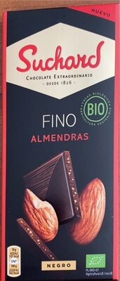 Tablette chocolat noir aux amandes bio - Producto