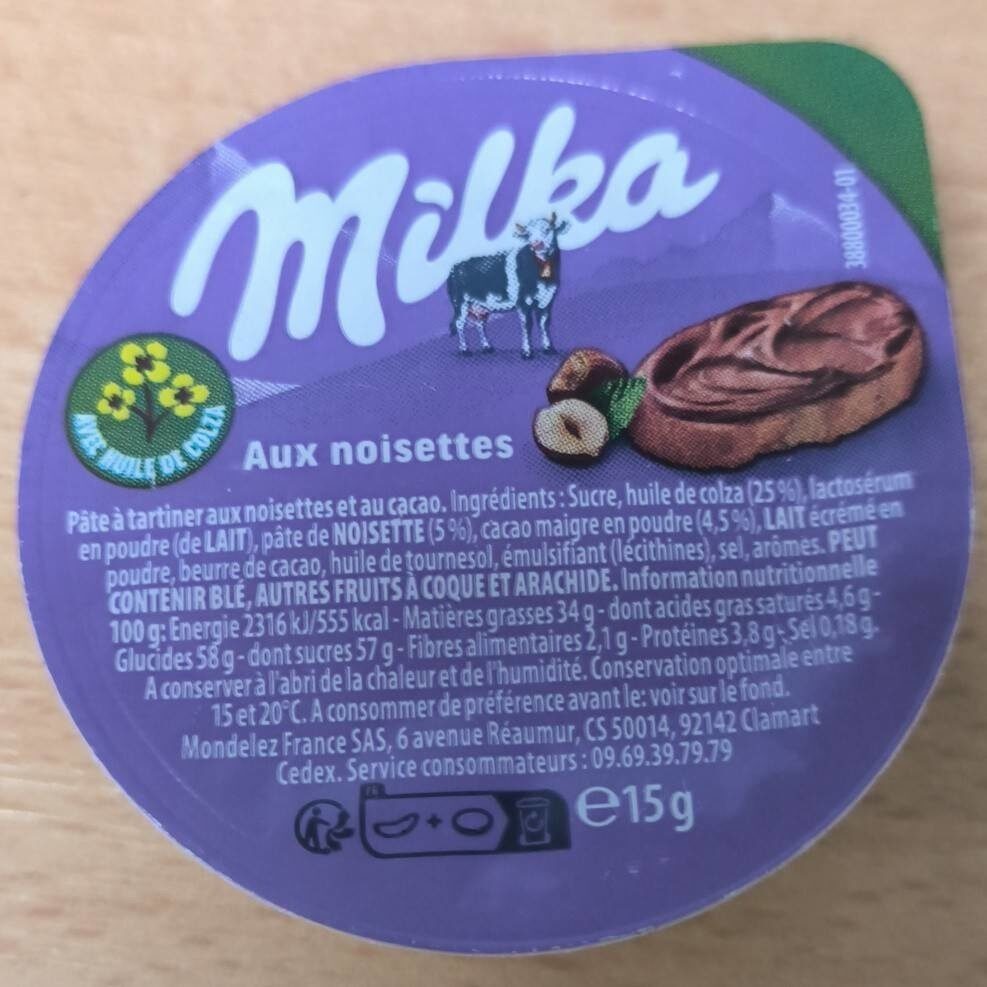 Milka 15G pâte a tartiner - Produkt - fr