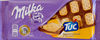 Milka Alpenmilch Schokolade & TUC Cracker - Produit