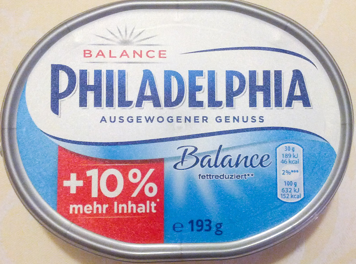 Philadelphia Balance - Produkt