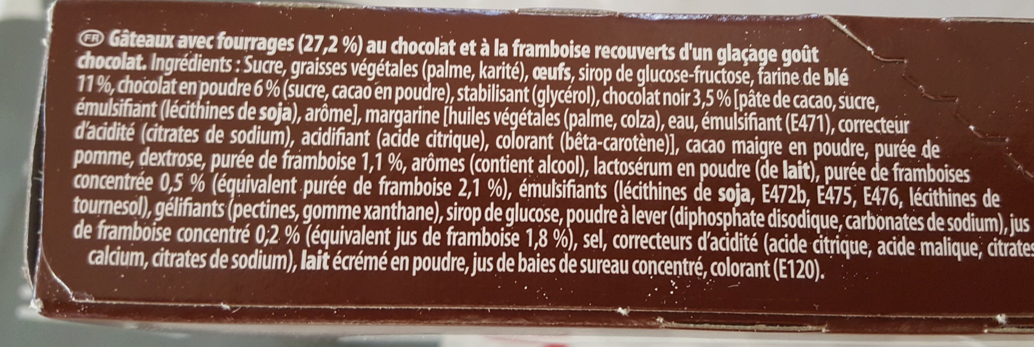Napolitain Signature Chocolat Framboise - Ingredients - fr