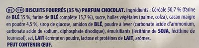 Prince Goût Chocolat 🍫 - Ingrédients