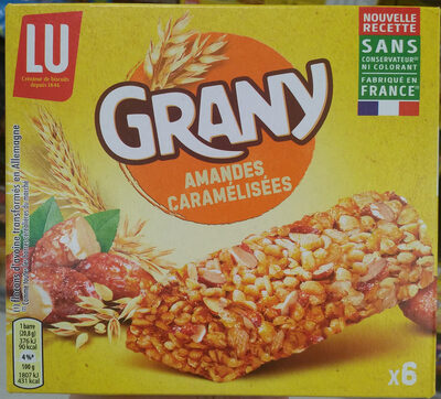 Grany Amandes Caramélisées 5 céréales - Produit
