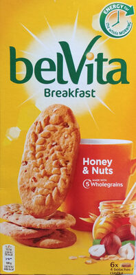 Belvita Breakfast Honey & Nuts - Product - pl