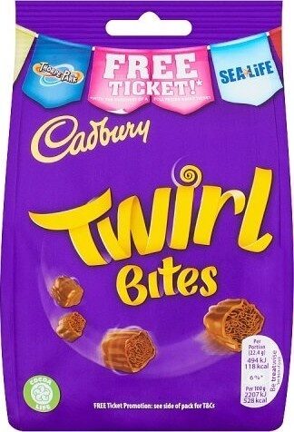Twirl Bites Chocolate Bag - Product
