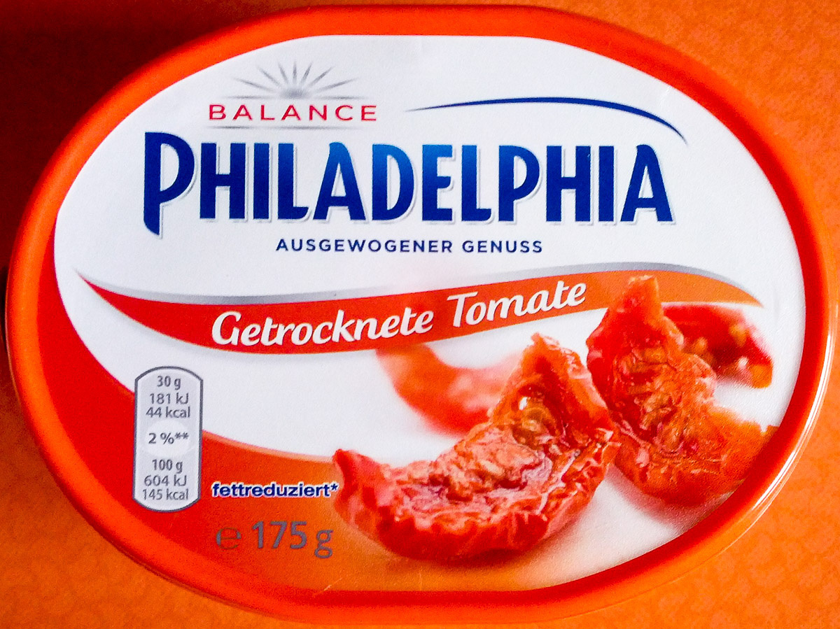 Philadelphia Getrocknete Tomate - Produkt
