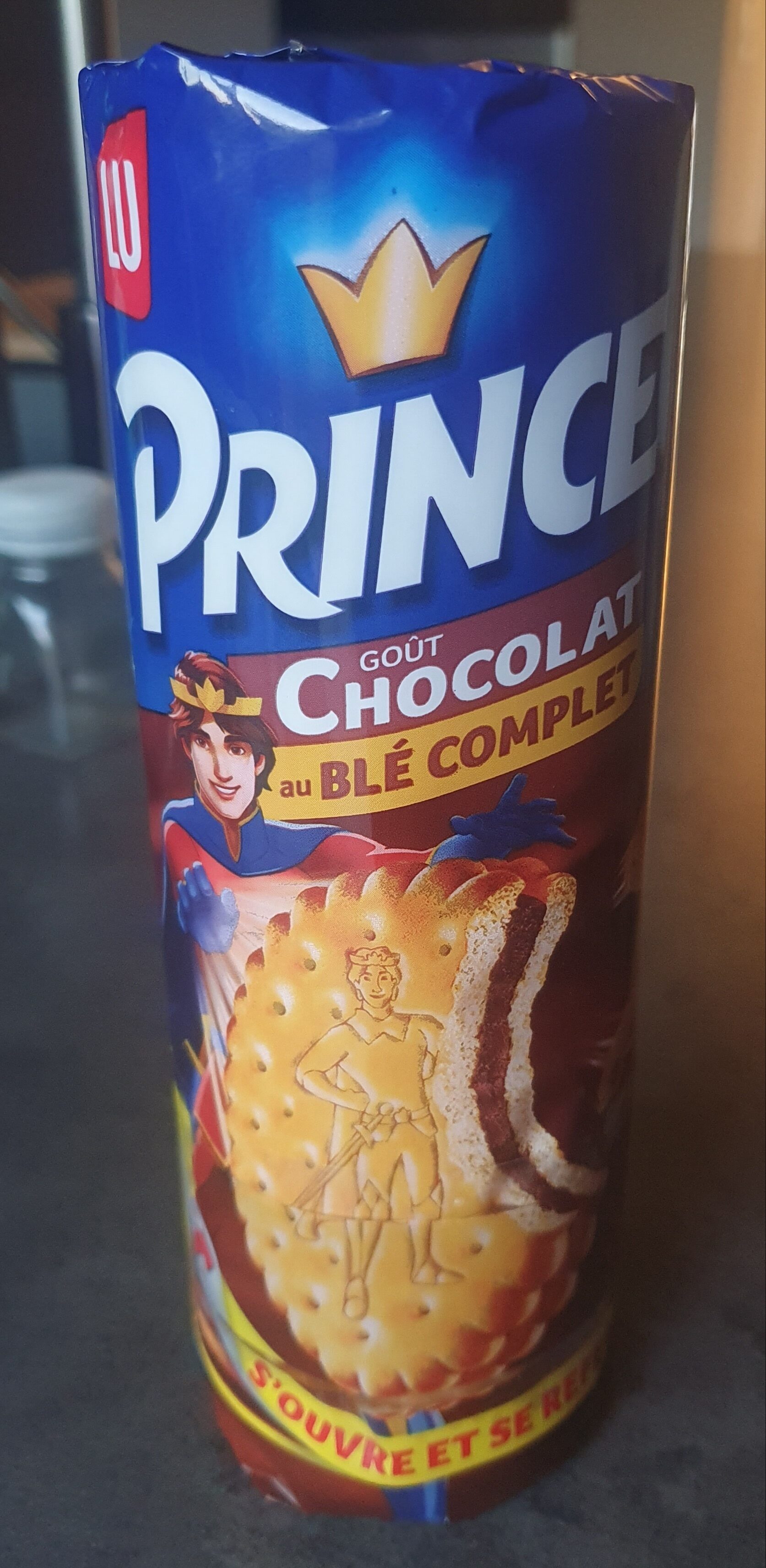 Prince Chocolat biscuits au blé complet - Product - fr