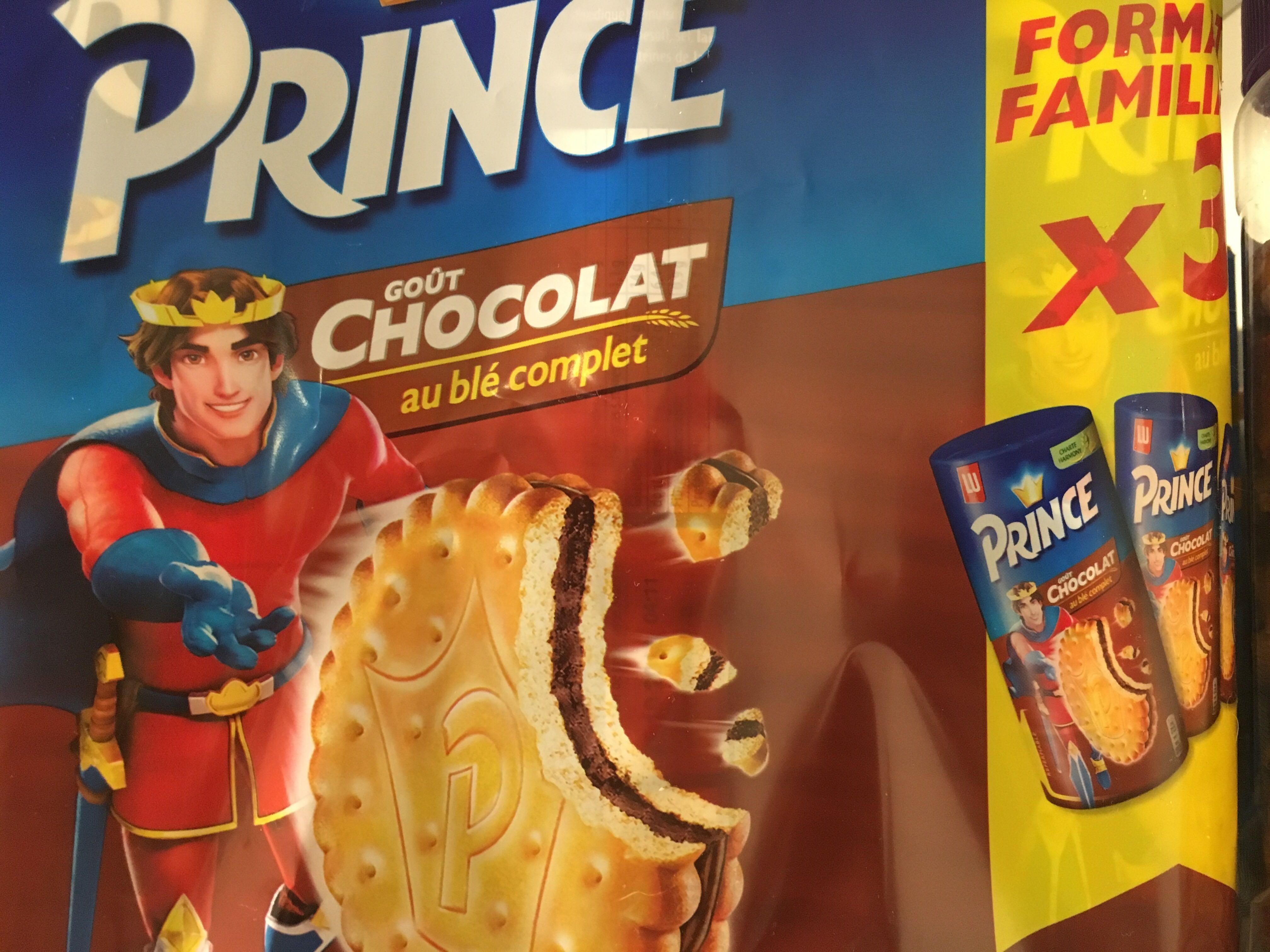 Prince - Biscuits fourrés goût chocolat - Produkt - fr