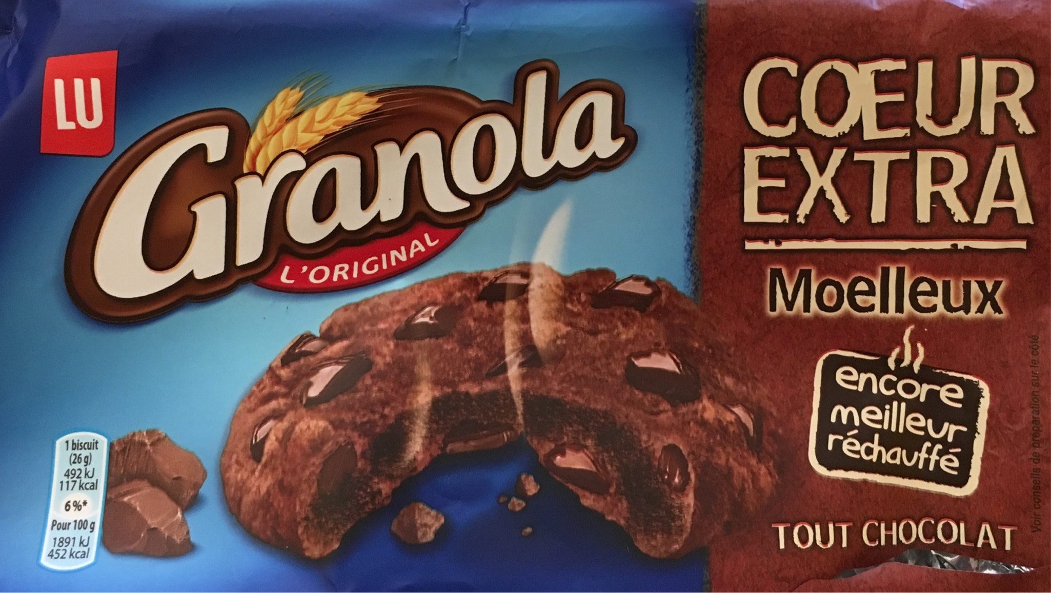 Granola Cœur Extra Moelleux Tout Chocolat - Produit