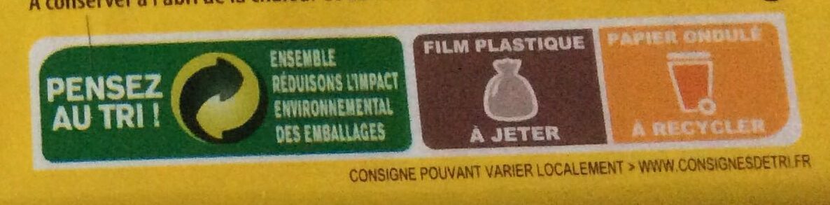 Véritable Petit Beurre - Instruction de recyclage et/ou informations d'emballage