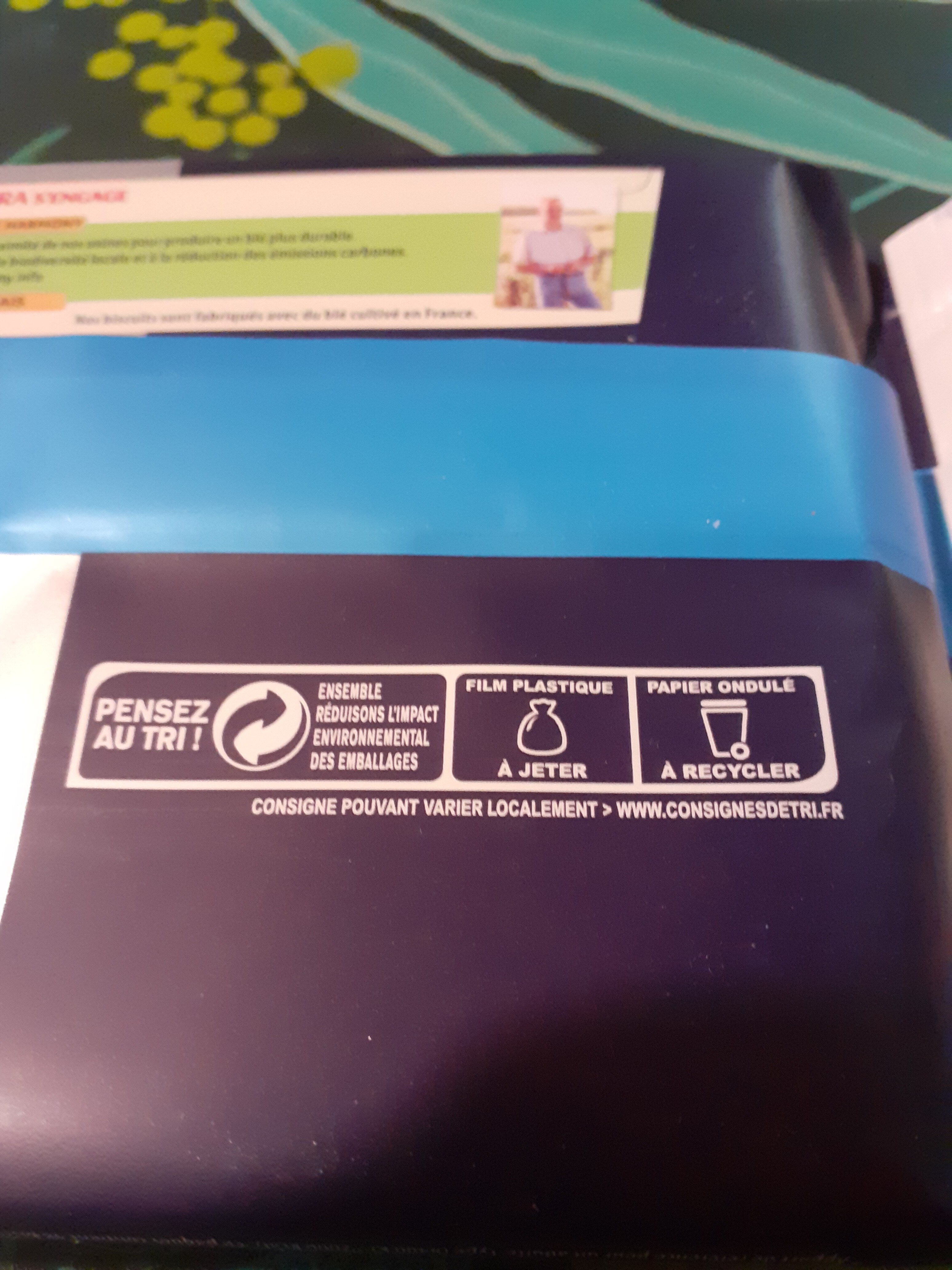 Petit brun extra - Recycling instructions and/or packaging information - fr
