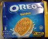 Golden Oren vanilla sandwich cookies with vanilla flavored cream - Produit