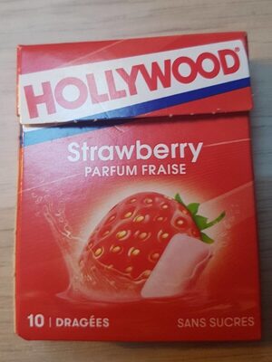 Chewing-gum Hollywood Strawberry - Product - fr