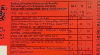 Calendrier de l’avent toblerone - Nutrition facts - fr