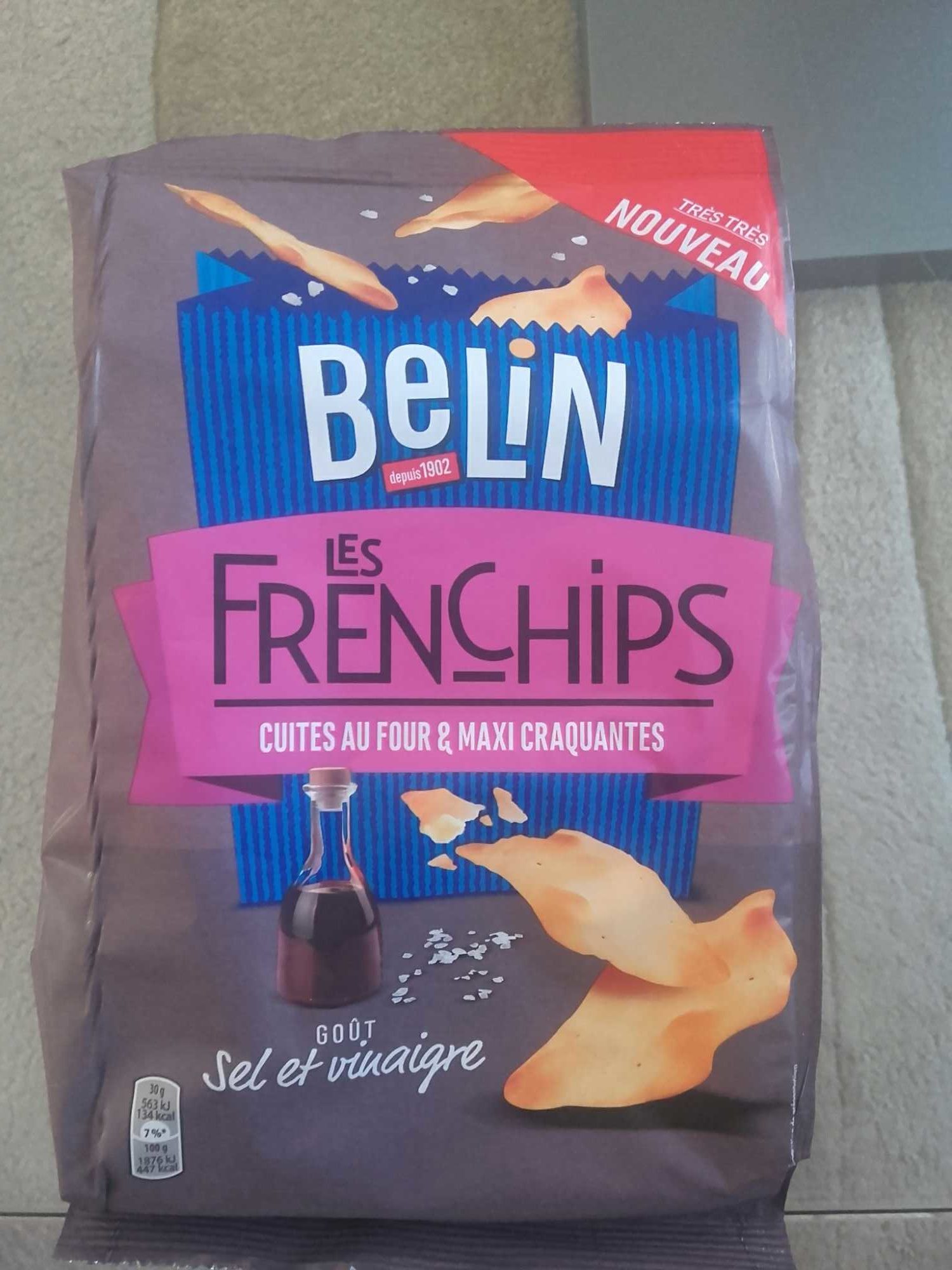 Frenchips sel et vinaigre - Produkt - fr