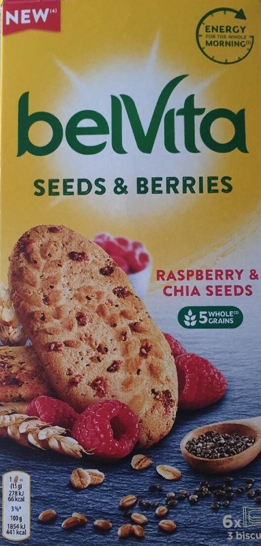 Seeds & berries - Raspberry & chia seeds - Producto