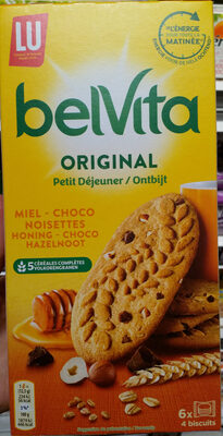 BelVita original miel choco-noisettes - Produit