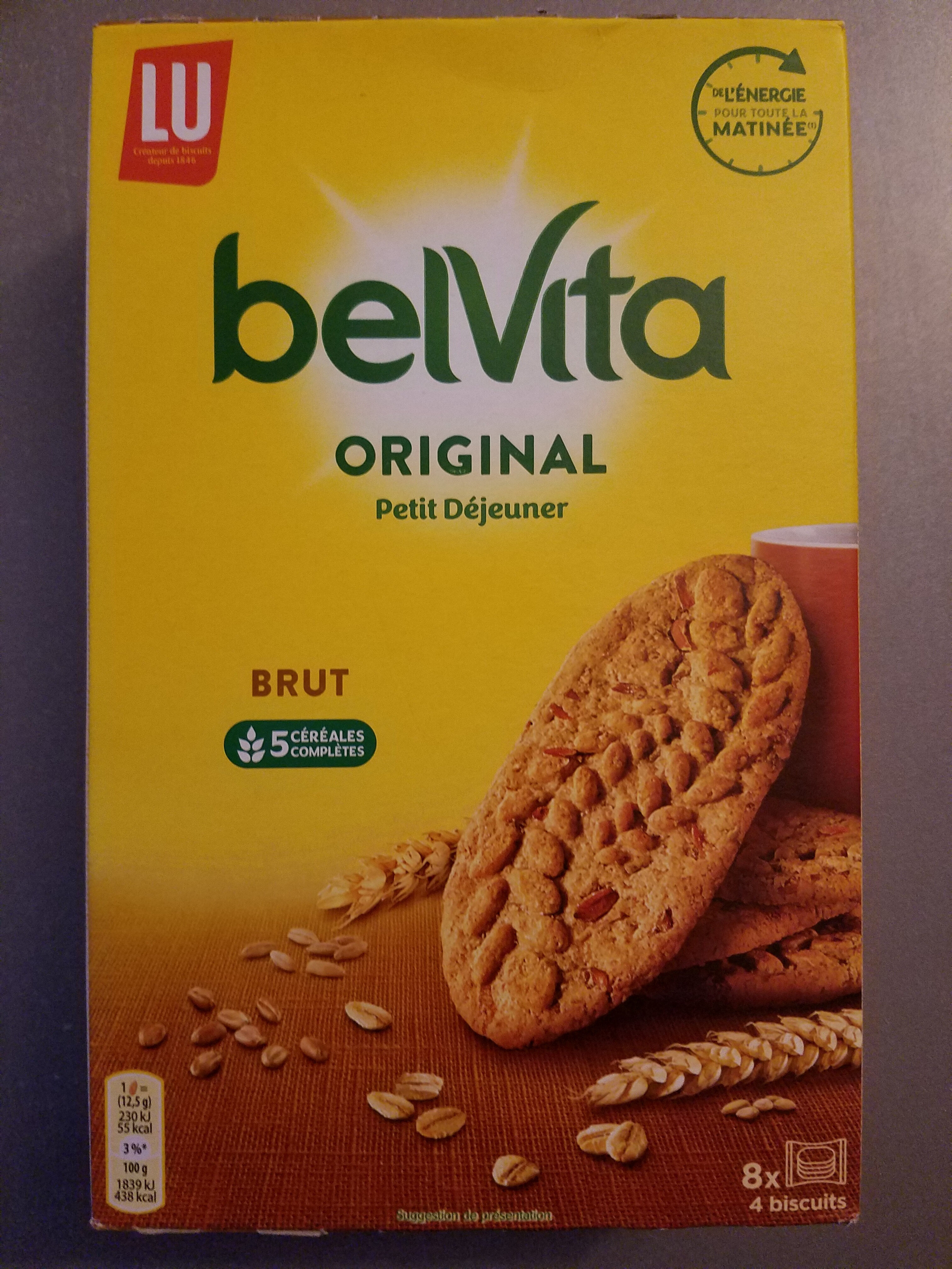 Belvita Brut & 5 céréales complètes - 製品 - fr