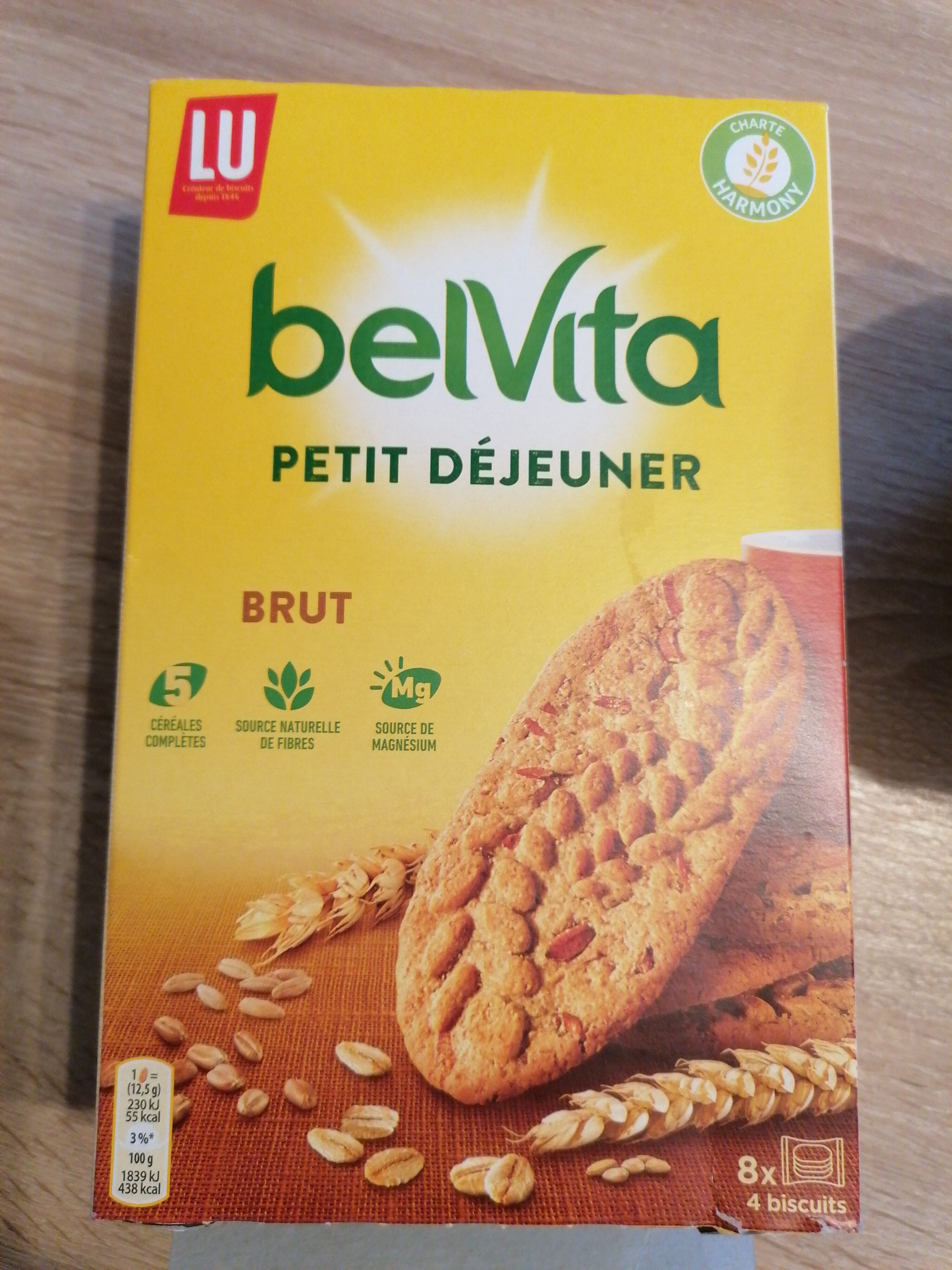 Belvita Brut & 5 céréales complètes - Product - fr