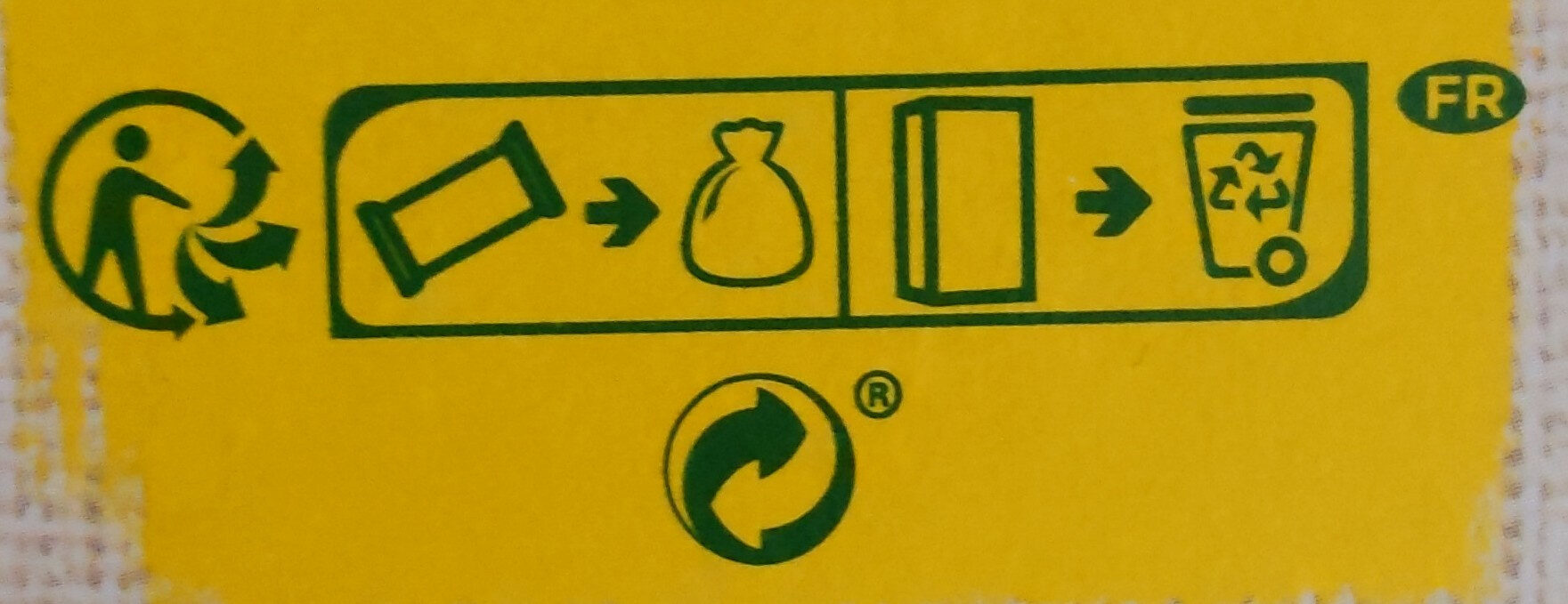 Belvita Brut & 5 céréales complètes - Istruzioni per il riciclaggio e/o informazioni sull'imballaggio - fr