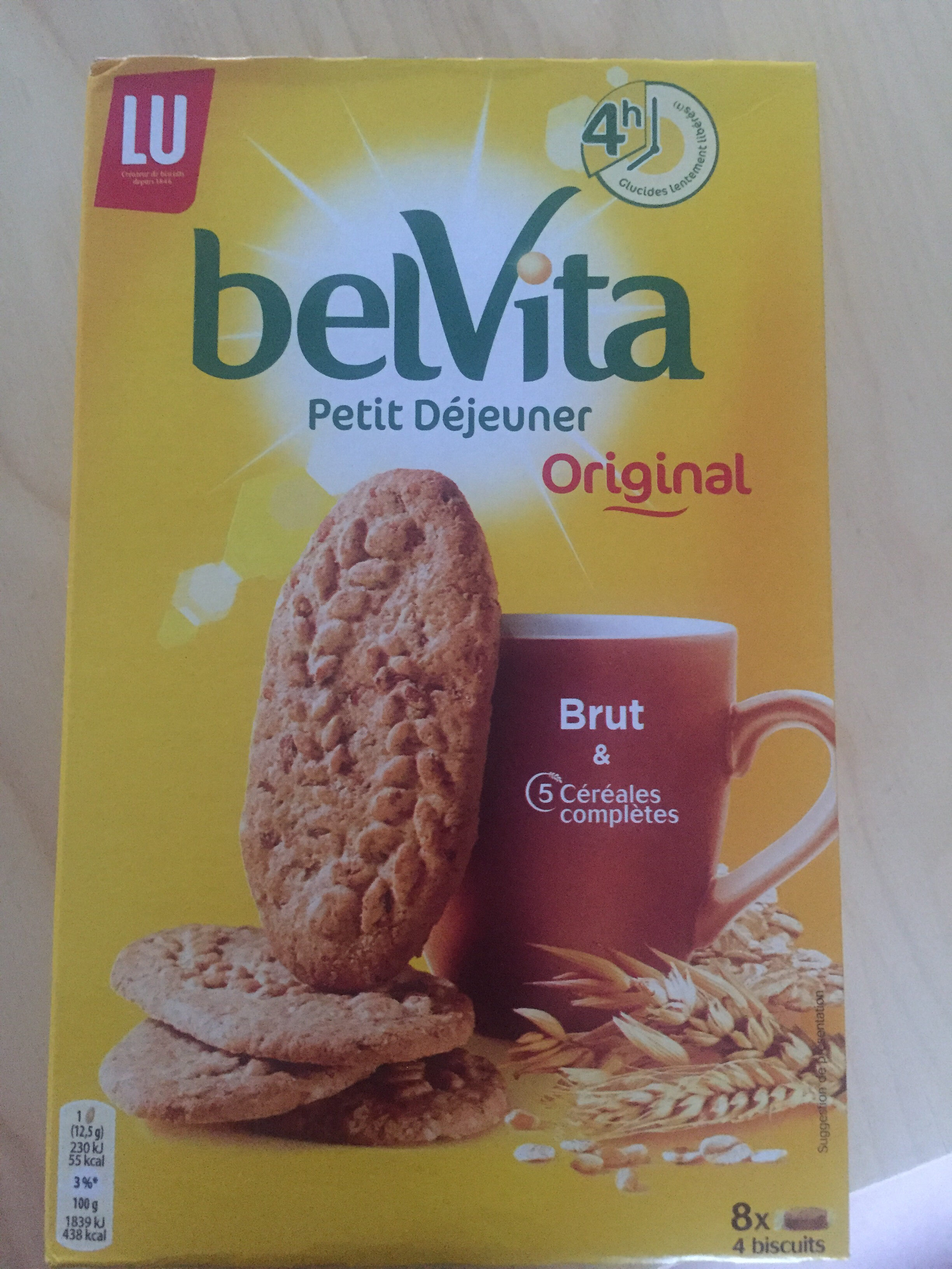 Belvita petit déjeuner original Biscuits aux céréales - Produit