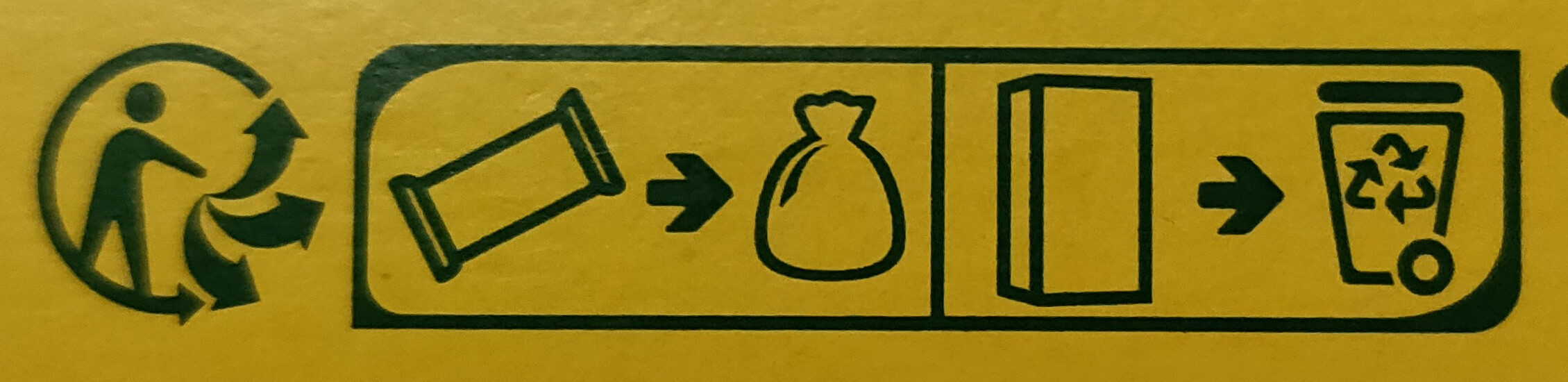 Moelleux au chocolat🍫 noisette 🥜 - Instruction de recyclage et/ou informations d'emballage