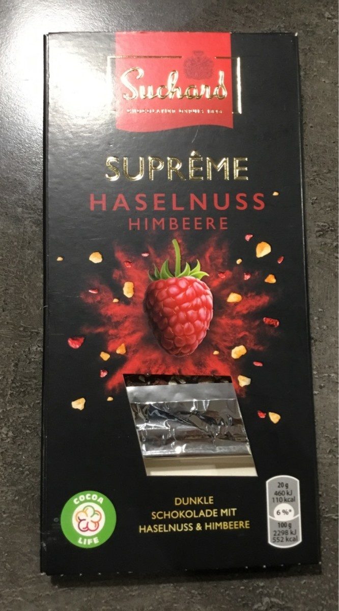 Suprême Haselnuss Himbeere - Produit