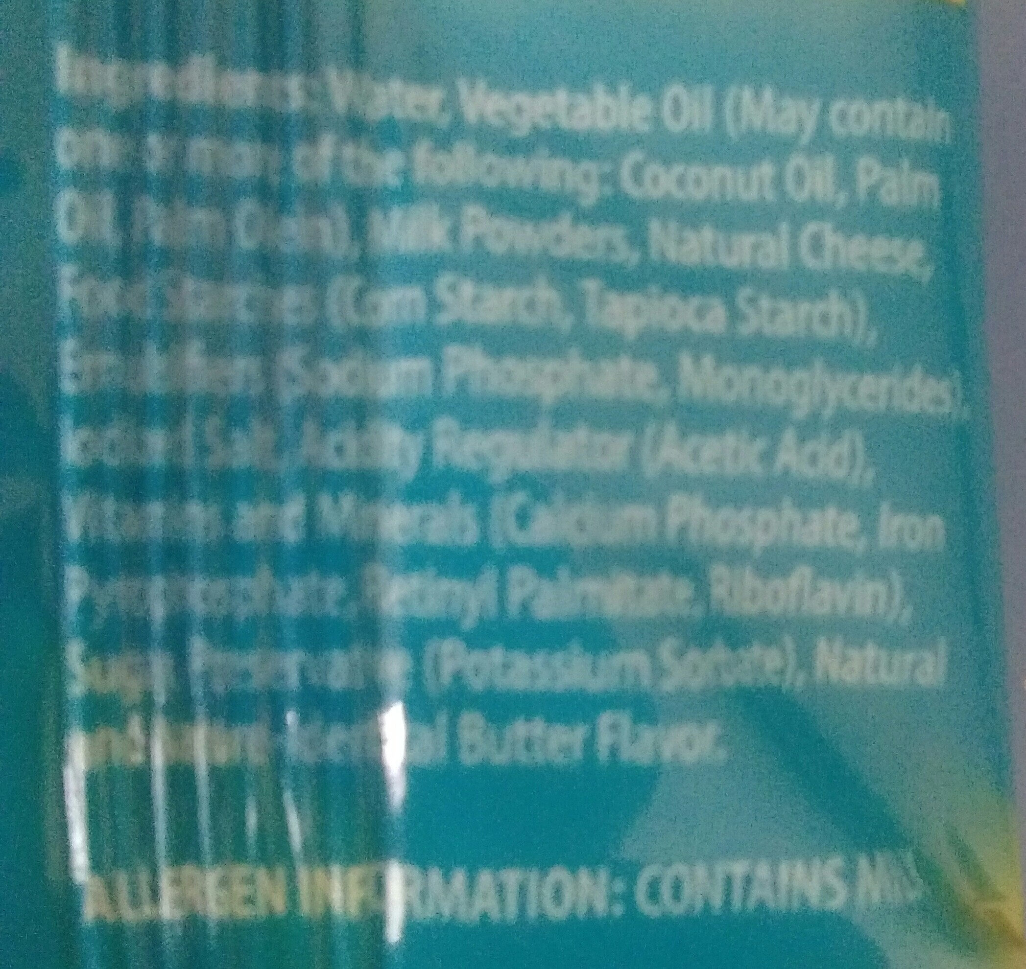 Eden sulit pack original - Ingredients