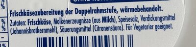 Frischkäse Original - Ingredients - de