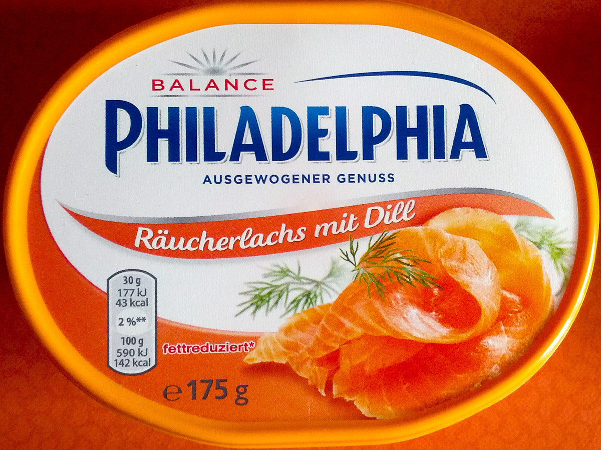 Philadelphia Räucherlachs mit Dill - Produkt