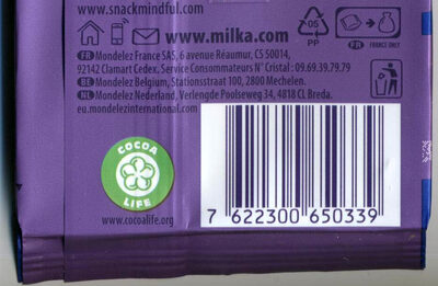 Milka - Oreo - Instruccions de reciclatge i/o informació d’embalatge - fr