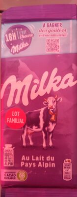 Chocolat au lait du Pays Alpin Lot Familial - Product - fr