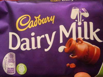 Dairy milk chocolate bar - Product