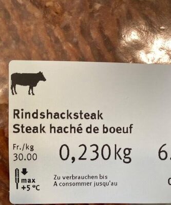 Steak haché bœuf - Prodotto - en