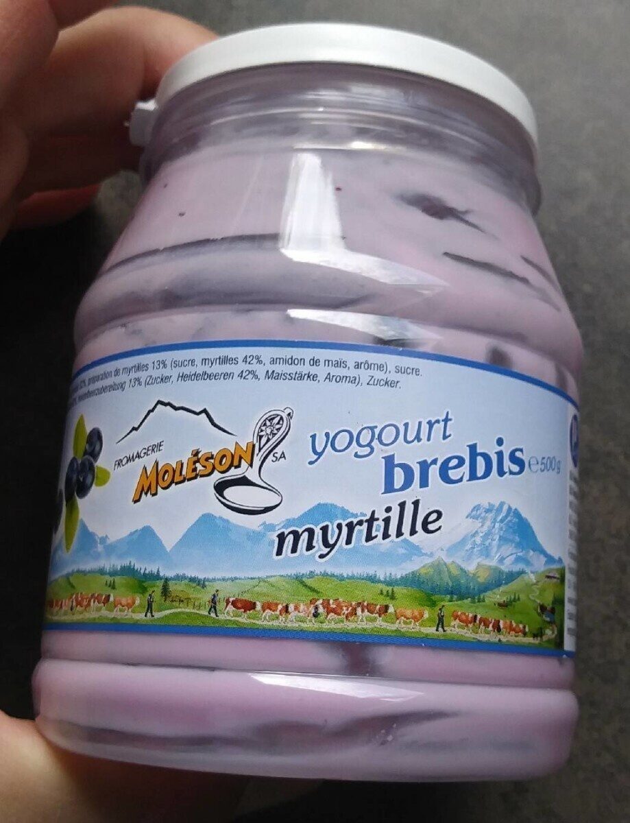 Yogourt Brebis Myrtille - Product - fr