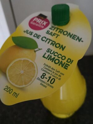 Zitronensaft - Prodotto - fr
