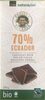 Chocolat noir 70% de cacao nacional arriba - نتاج